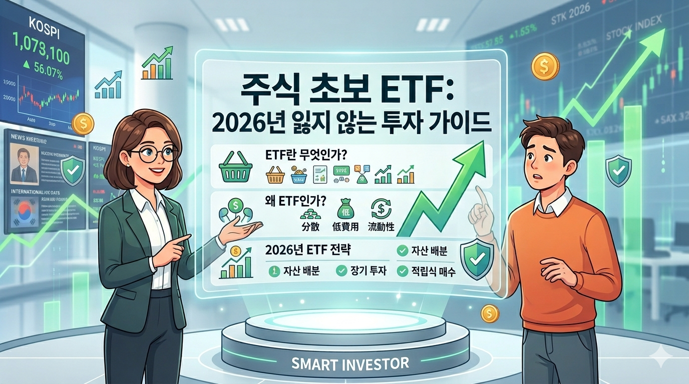 주식 초보 ETF: 2024년 잃지 않는 투자를 위한 완벽 가이드